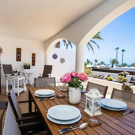 Typical Canarian Stye Playa Blanca (Lanzarote)